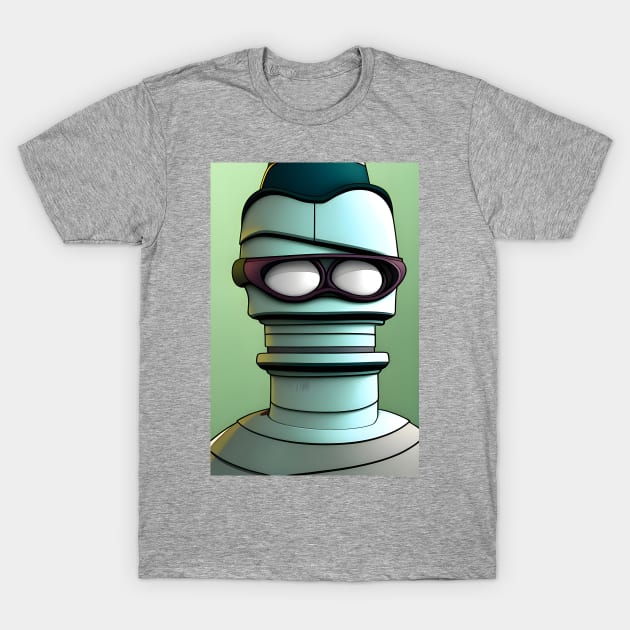 Robot with long neck T-Shirt by Urbanic